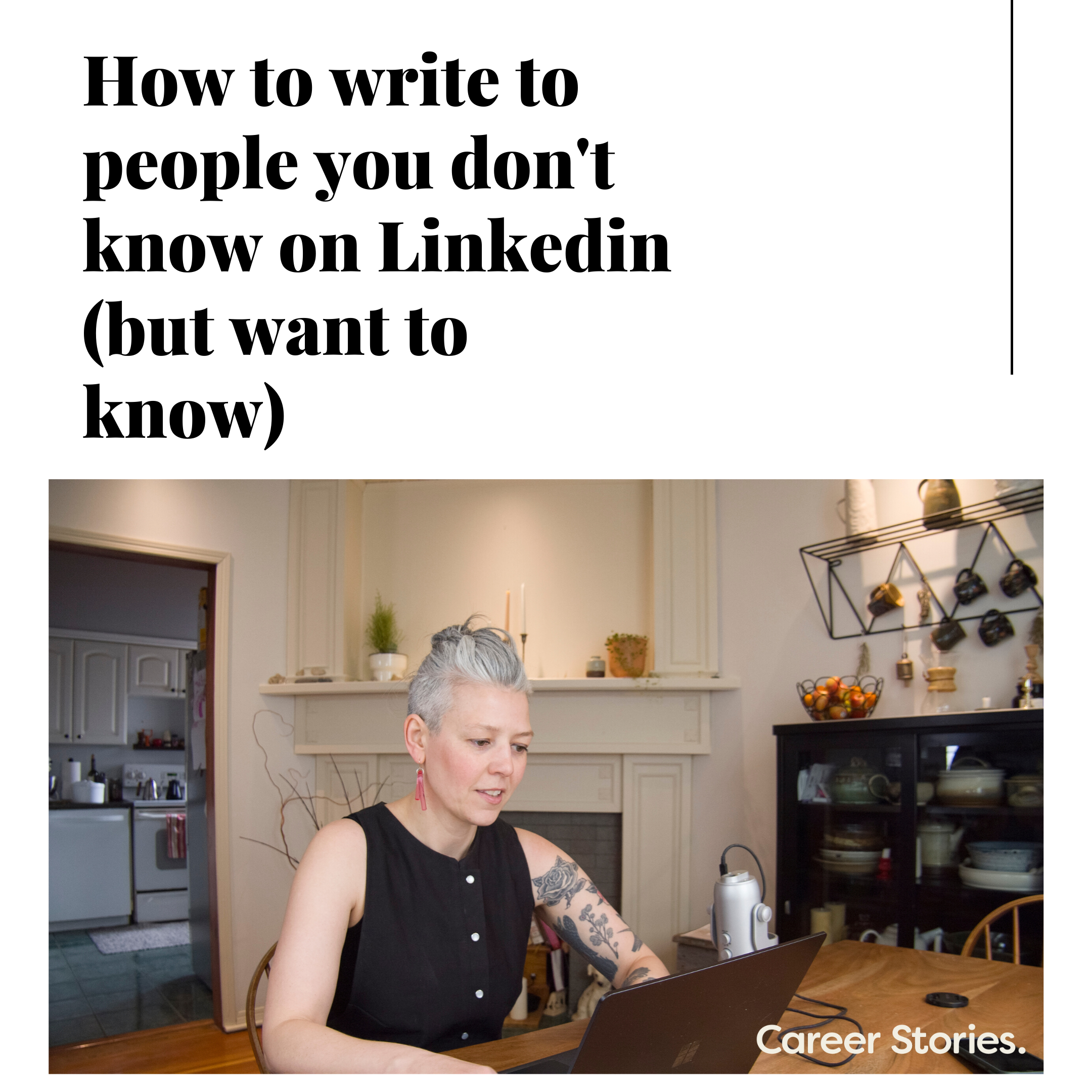 write to people you dont know on linkedin