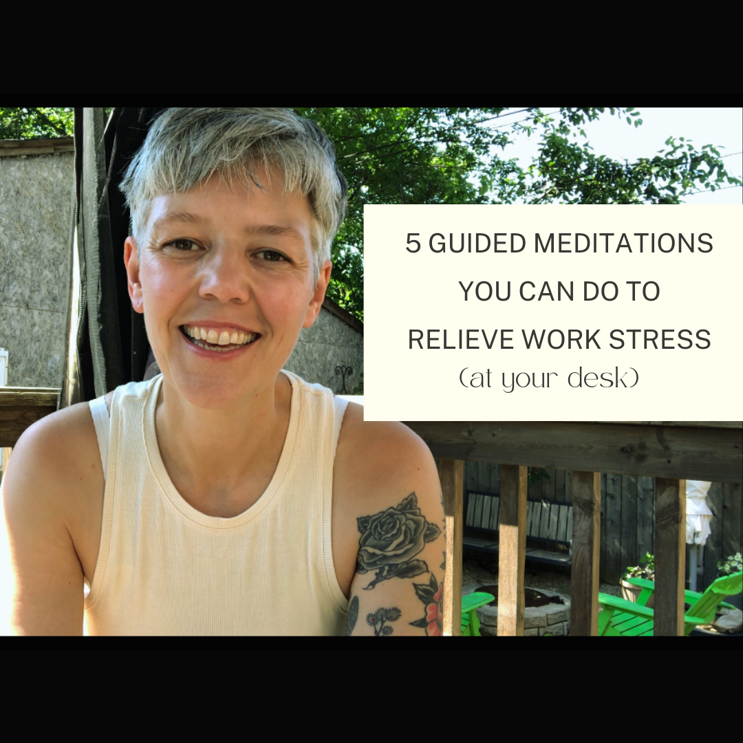 GUIDED meditation to do relieve work stress