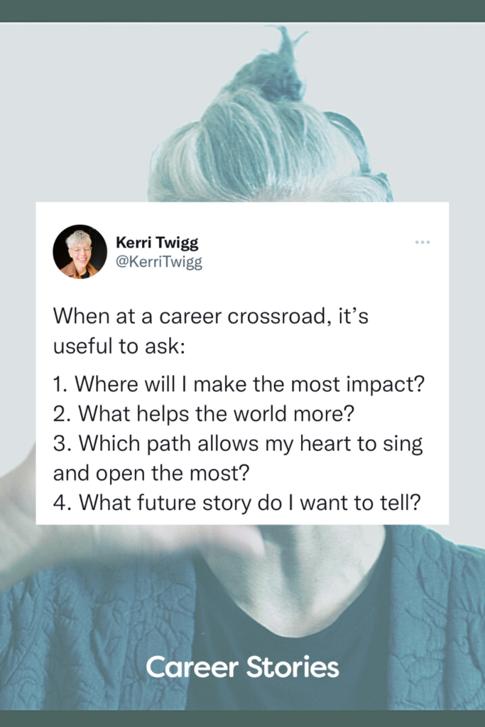 career crossroads